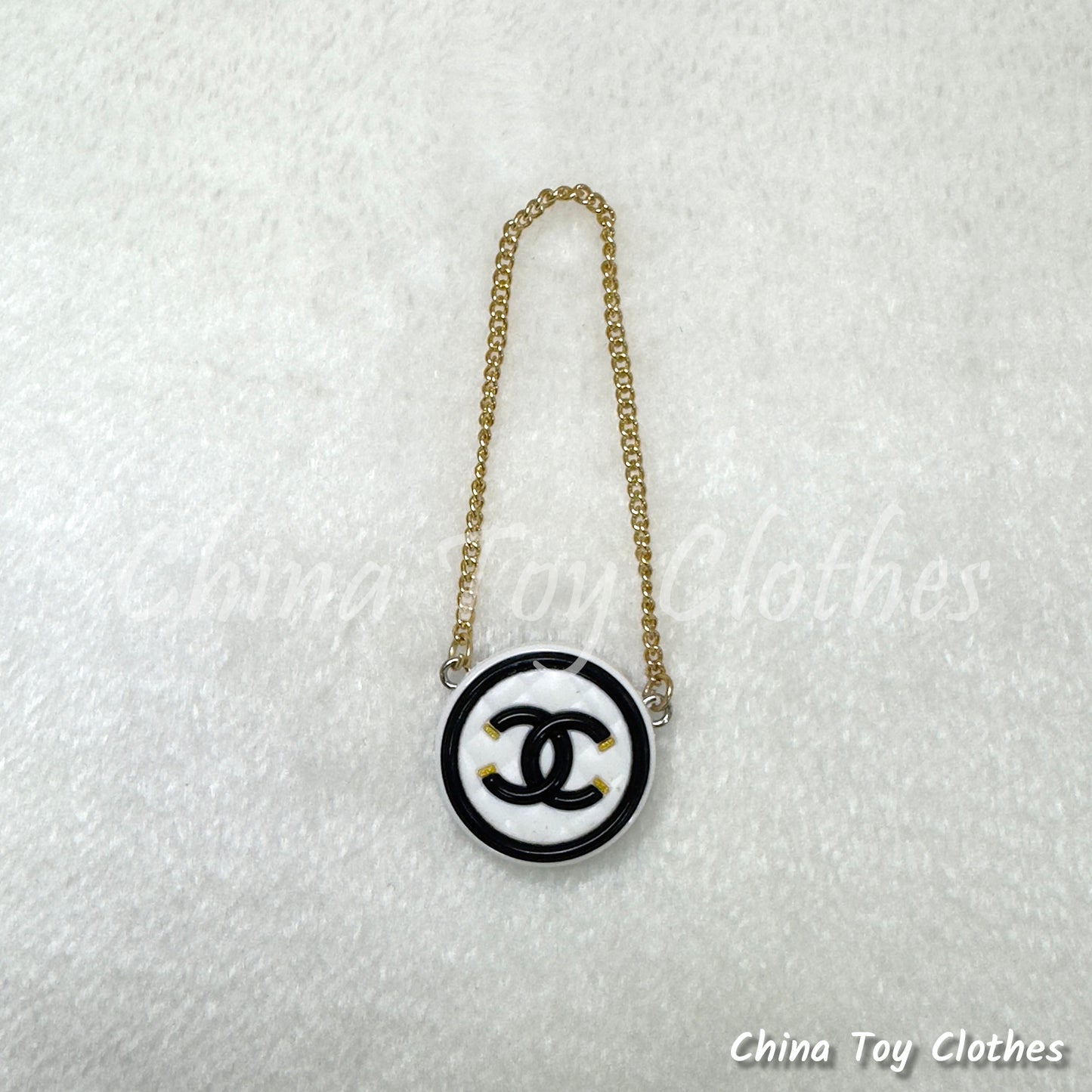 LABUBU 17cm The Monsters Plush Doll Accessories Handmade Lovely Lady's CC Bag Purse NO TOY