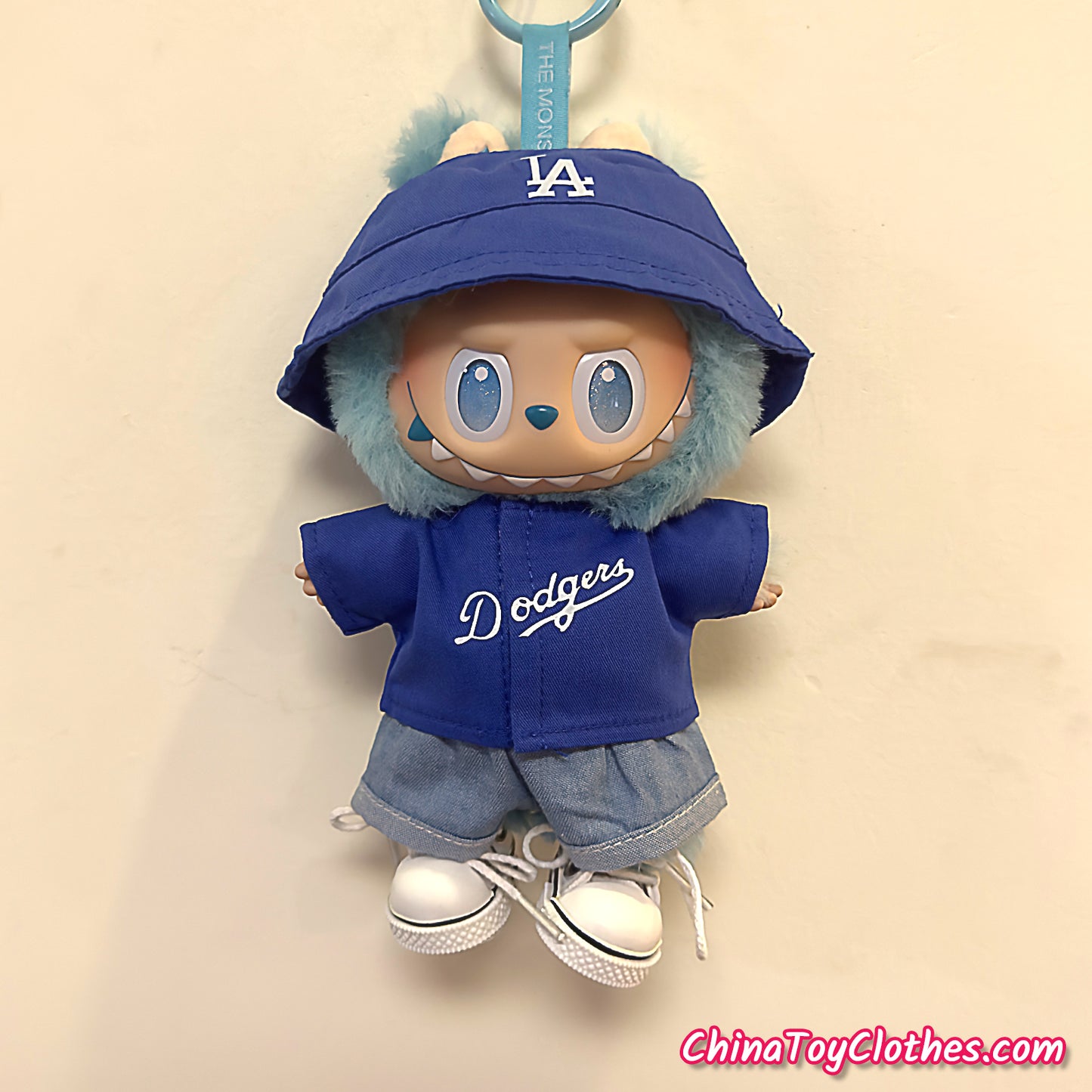 LABUBU 17cm Les Monstres Peluche Poupée Vêtements Beau Mec Style Manga 4 articles dans un costume PAS DE JOUET