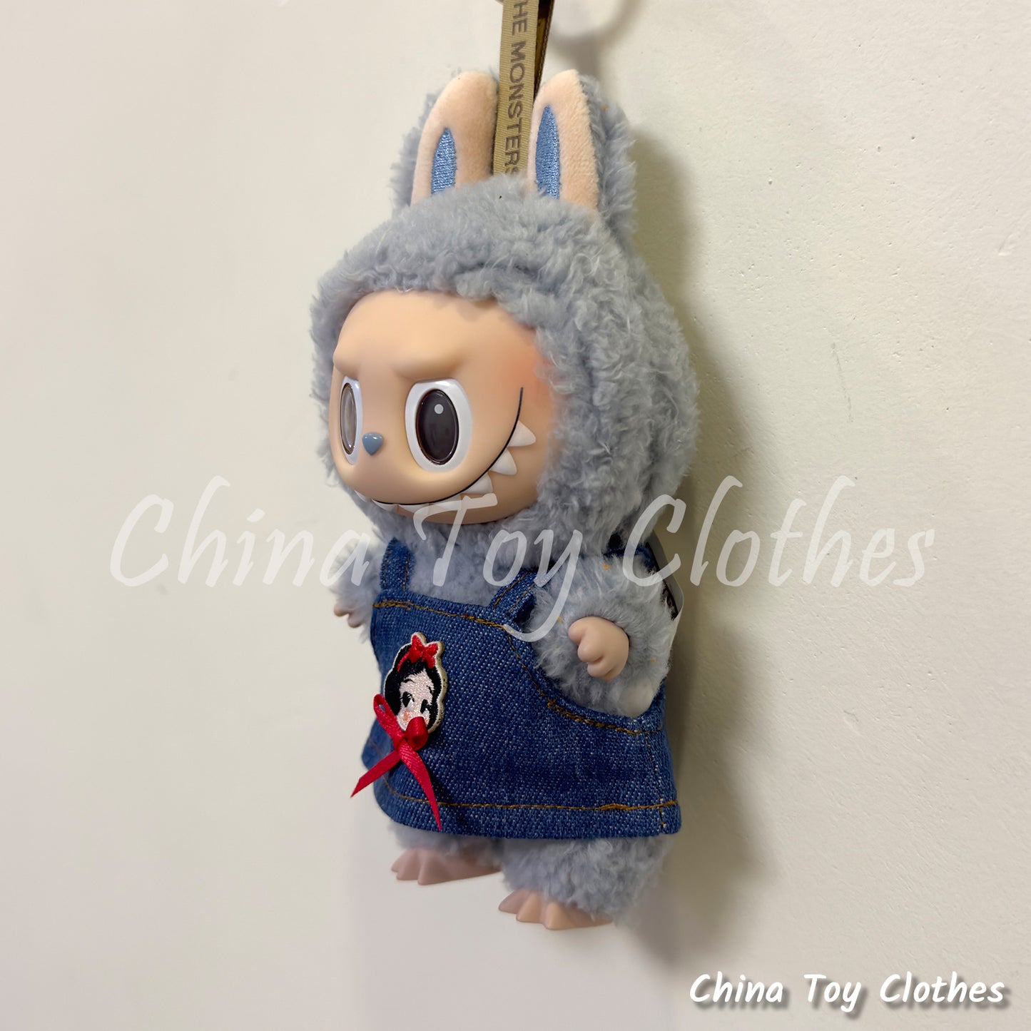 LABUBU 17cm Les Monstres Peluche Poupée Vêtements Beau Mec Style Manga 4 articles dans un costume PAS DE JOUET