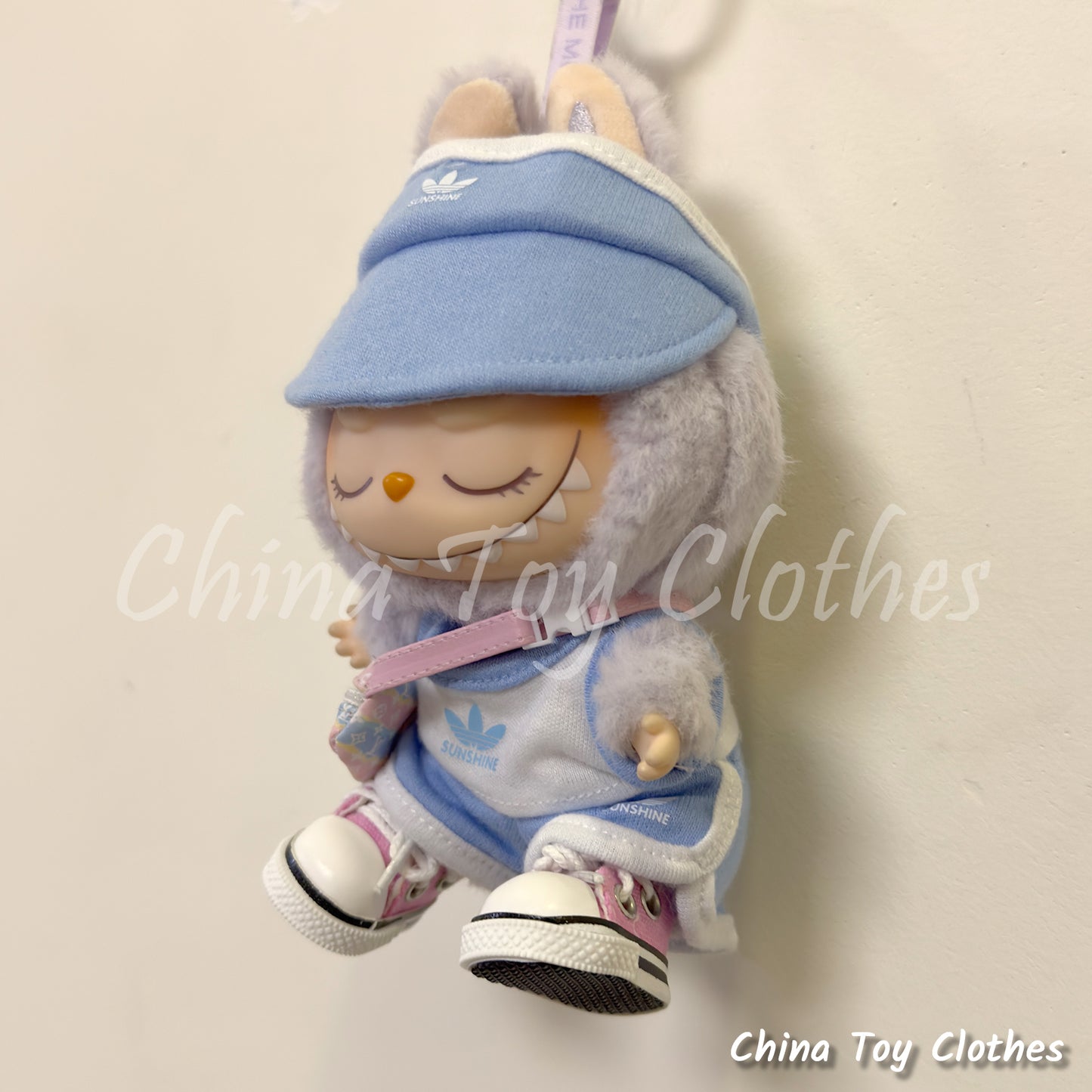LABUBU 17cm Les Monstres Peluche Poupée Vêtements Beau Mec Style Manga 4 articles dans un costume PAS DE JOUET