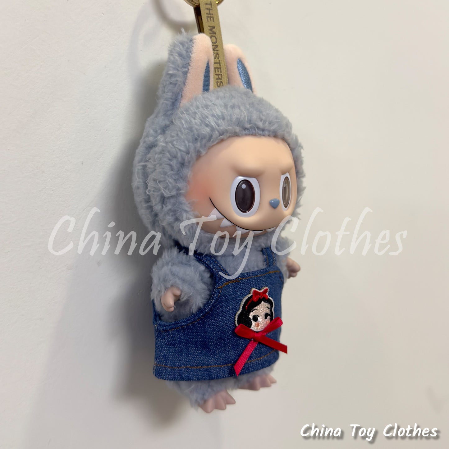 LABUBU 17cm Les Monstres Peluche Poupée Vêtements Beau Mec Style Manga 4 articles dans un costume PAS DE JOUET