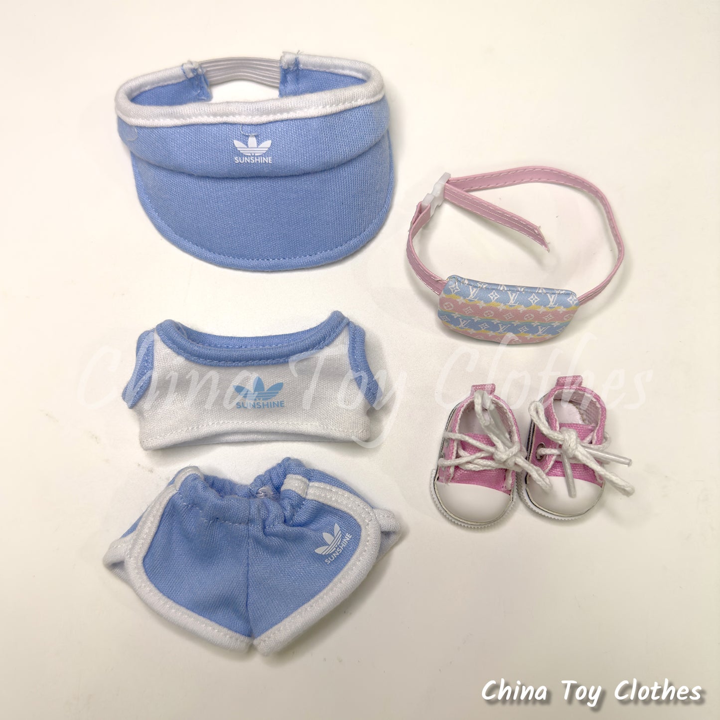 LABUBU 17cm Les Monstres Peluche Poupée Vêtements Beau Mec Style Manga 4 articles dans un costume PAS DE JOUET