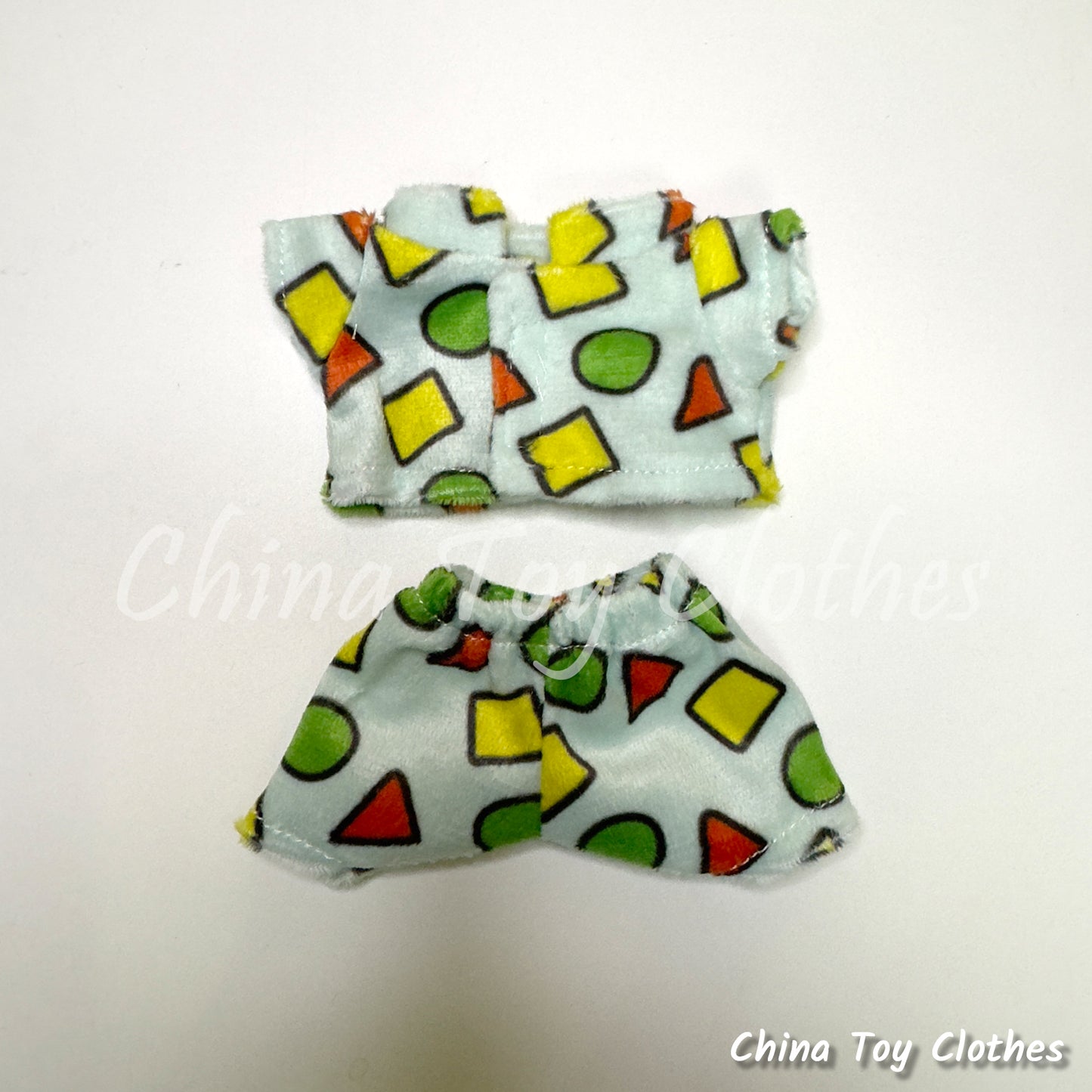 LABUBU 17cm The Monsters Plush Doll Accessories Lovely Sleeping Bed and Pajamas NO TOY