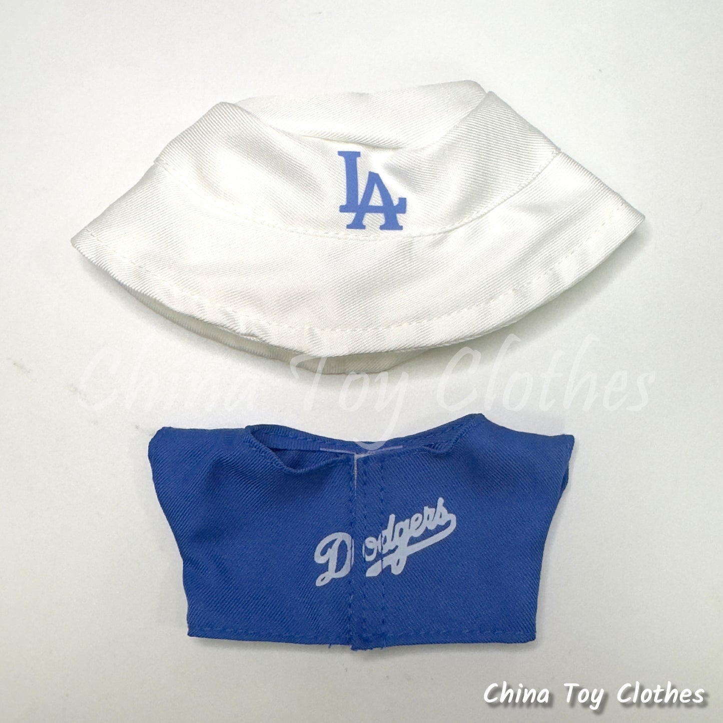LABUBU 17cm 7" The Monsters Plush Doll Replacing Clothes No. 5 FREEMAN Baseball Sportswear Outfit NO TOY