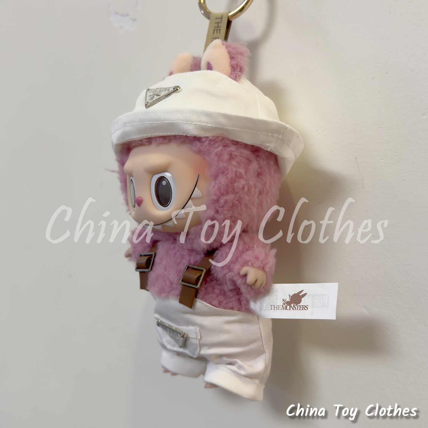 LABUBU 17cm Les Monstres Peluche Poupée Vêtements Beau Mec Style Manga 4 articles dans un costume PAS DE JOUET
