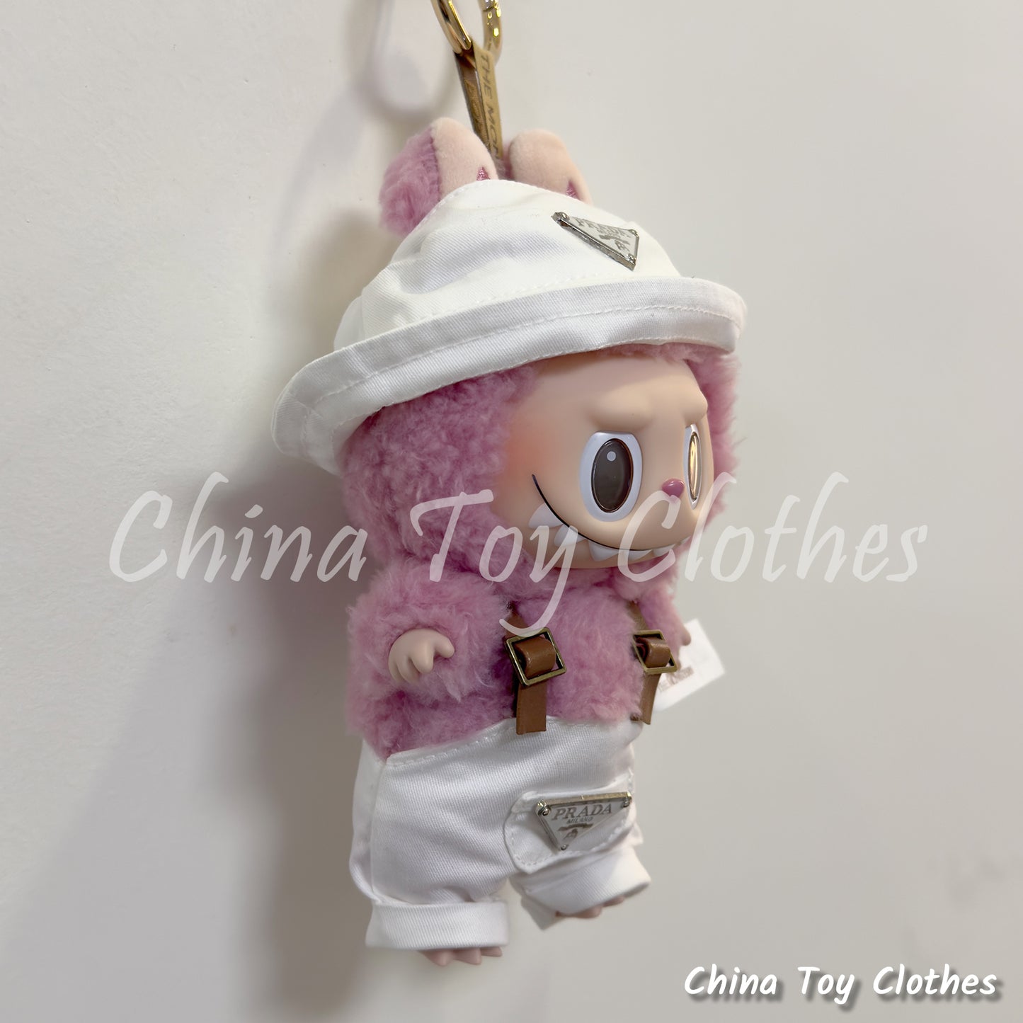 LABUBU 17cm Les Monstres Peluche Poupée Vêtements Beau Mec Style Manga 4 articles dans un costume PAS DE JOUET