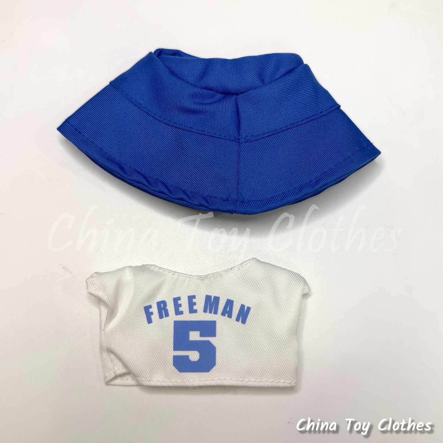 LABUBU 17cm 7" The Monsters Plush Doll Replacing Clothes No. 5 FREEMAN Baseball Sportswear Outfit NO TOY