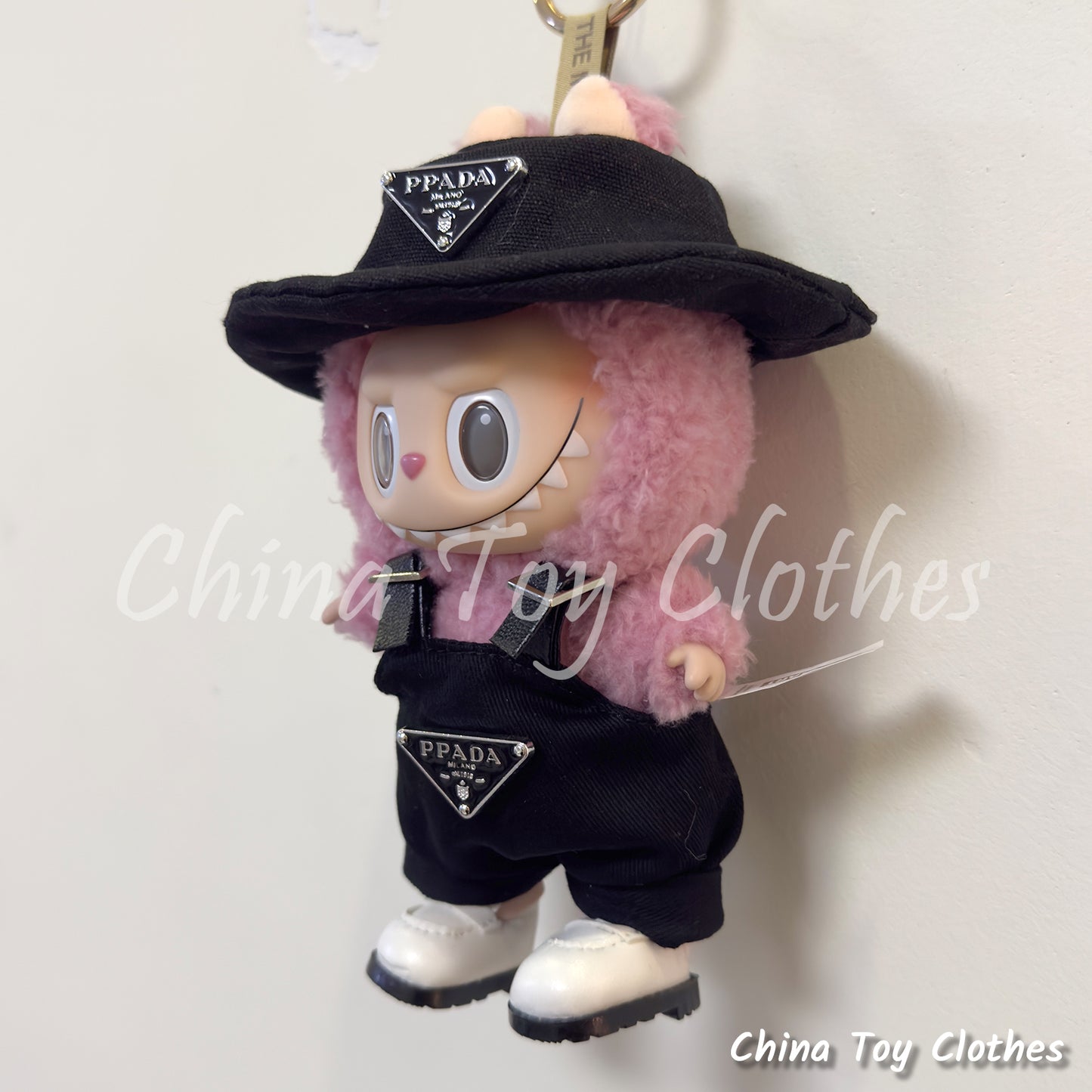 LABUBU 17cm Les Monstres Peluche Poupée Vêtements Beau Mec Style Manga 4 articles dans un costume PAS DE JOUET