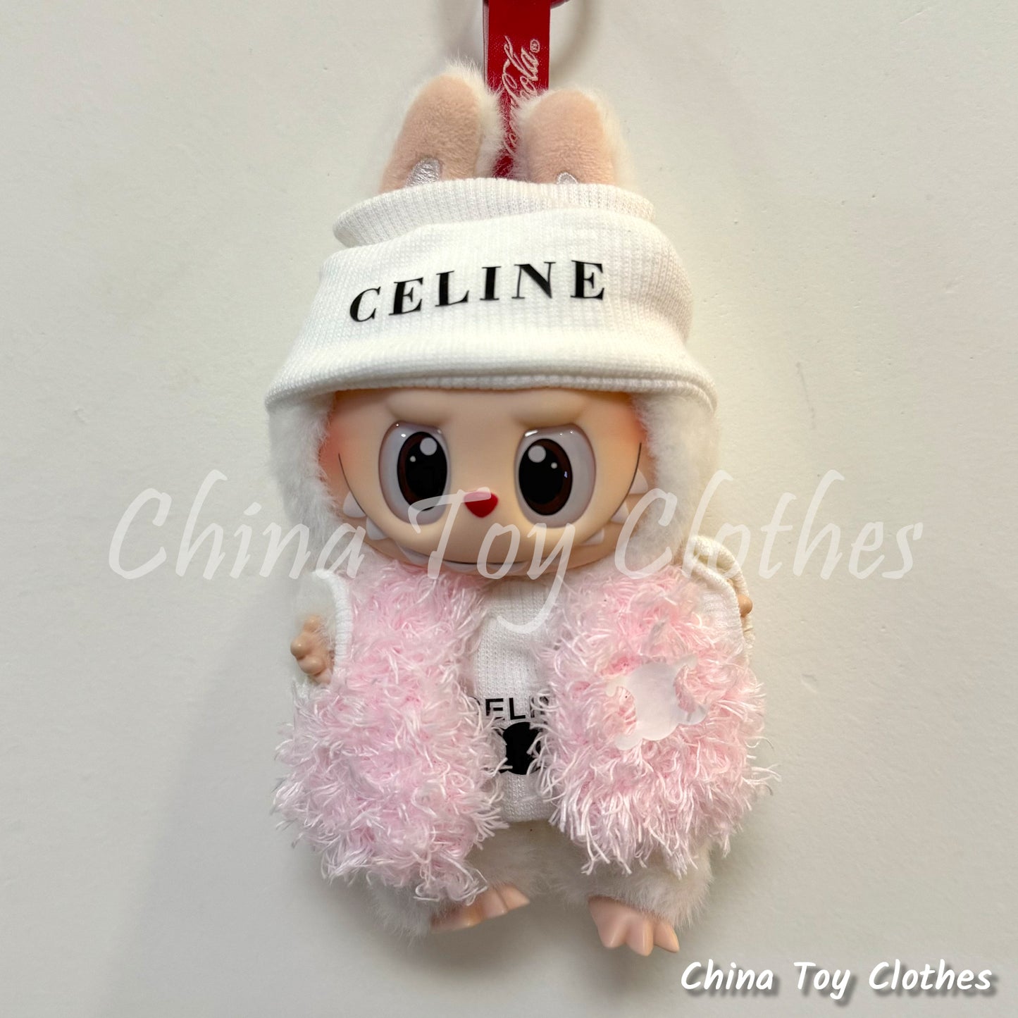 LABUBU 17cm Les Monstres Peluche Poupée Vêtements Beau Mec Style Manga 4 articles dans un costume PAS DE JOUET