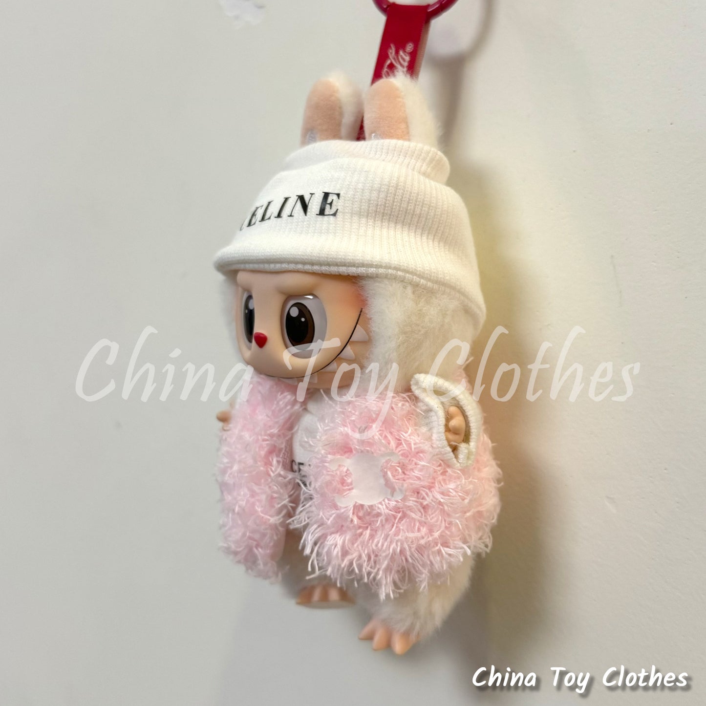 LABUBU 17cm Les Monstres Peluche Poupée Vêtements Beau Mec Style Manga 4 articles dans un costume PAS DE JOUET