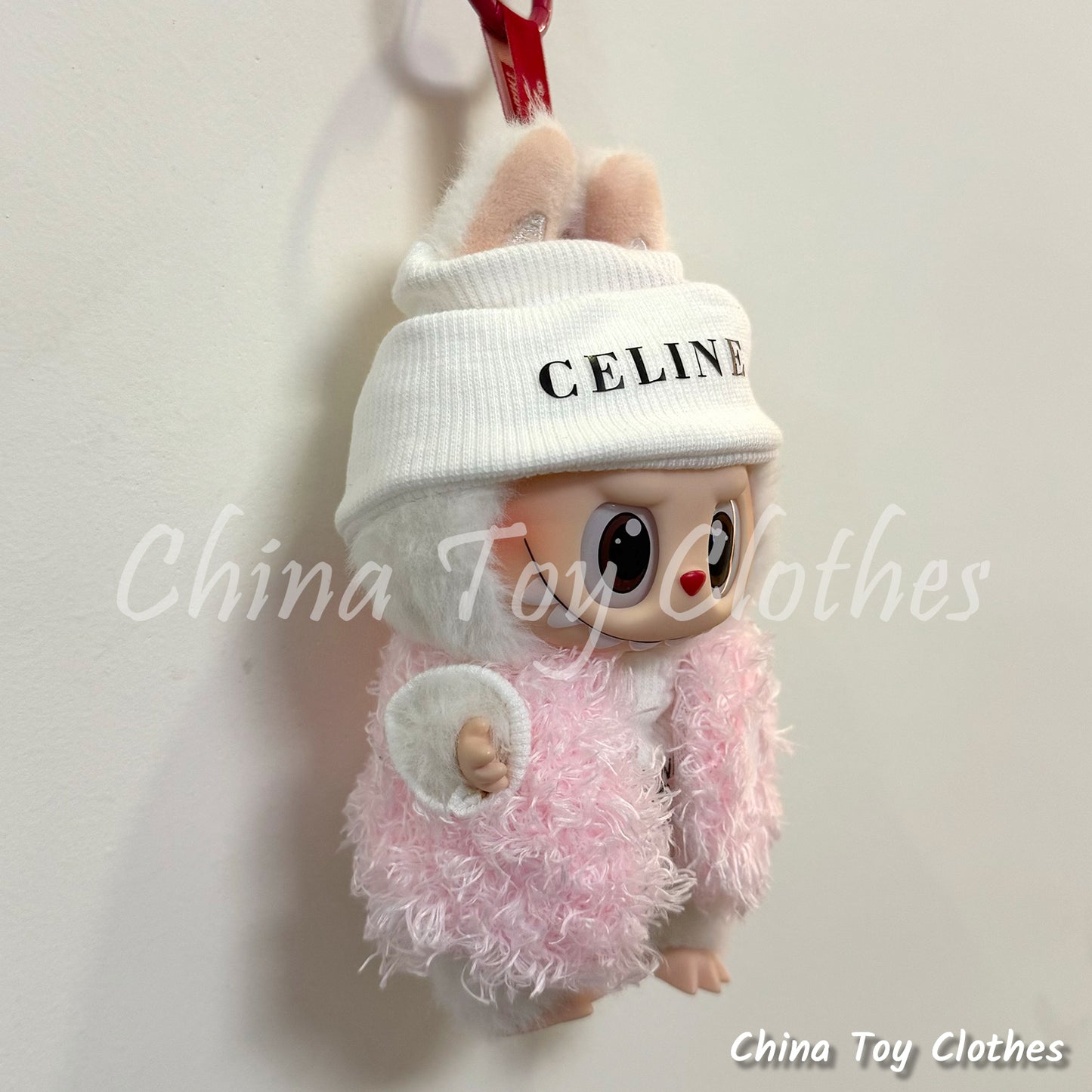 LABUBU 17cm Les Monstres Peluche Poupée Vêtements Beau Mec Style Manga 4 articles dans un costume PAS DE JOUET