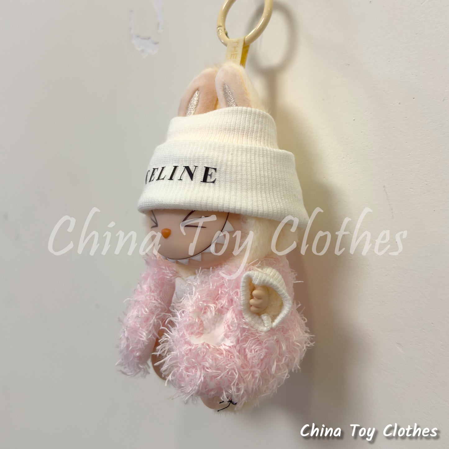 LABUBU 17cm Les Monstres Peluche Poupée Vêtements Beau Mec Style Manga 4 articles dans un costume PAS DE JOUET