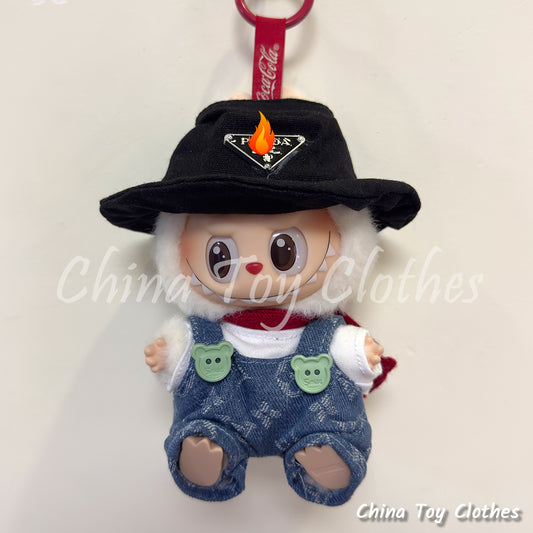 LABUBU 17cm Les Monstres Peluche Poupée Vêtements Beau Mec Style Manga 4 articles dans un costume PAS DE JOUET