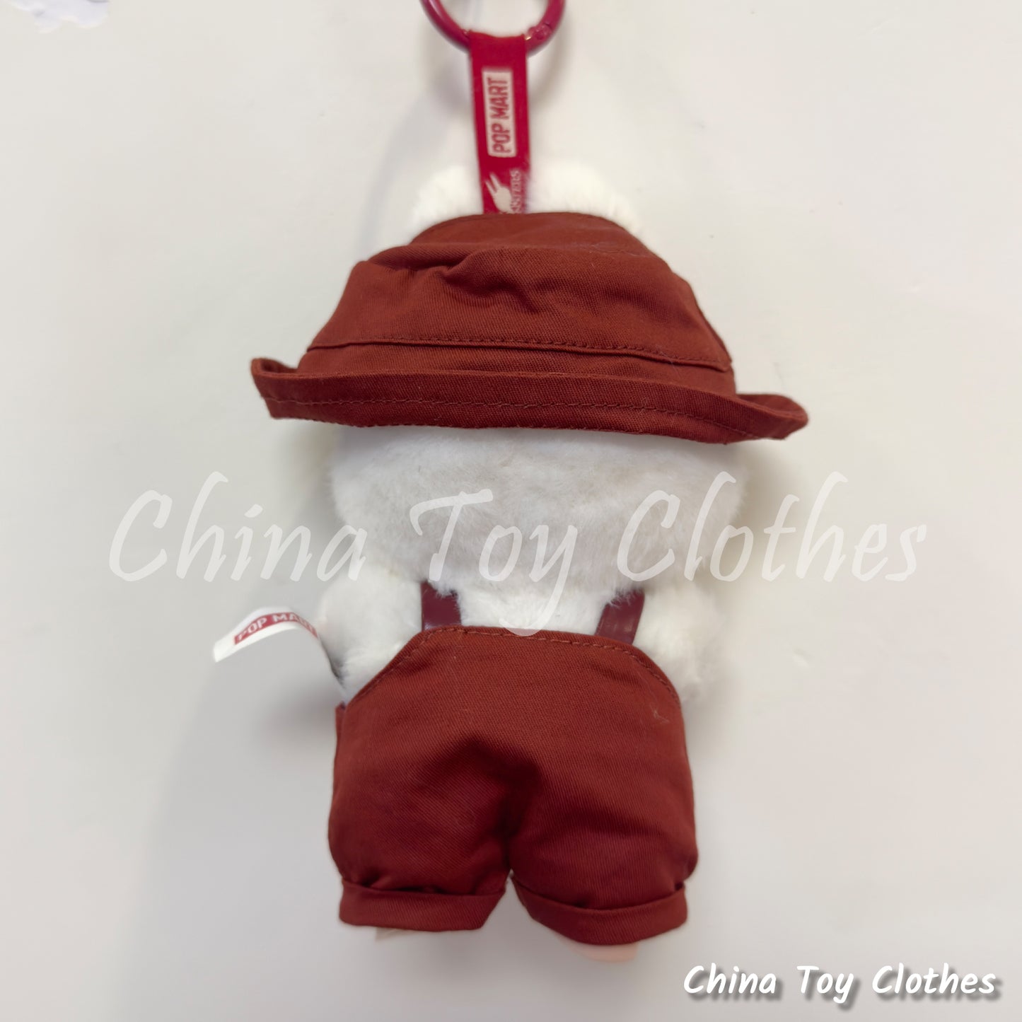 LABUBU 17cm Les Monstres Peluche Poupée Vêtements Beau Mec Style Manga 4 articles dans un costume PAS DE JOUET