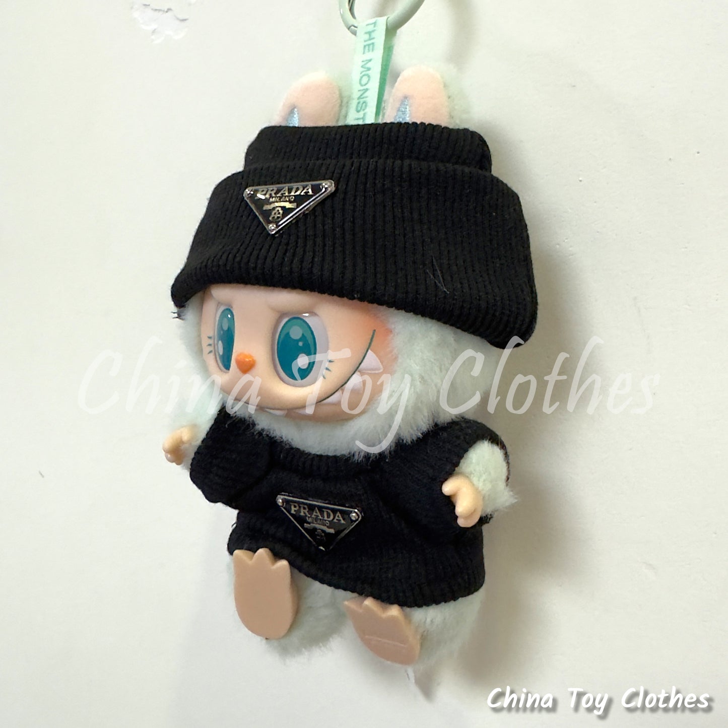 LABUBU 17cm Les Monstres Peluche Poupée Vêtements Beau Mec Style Manga 4 articles dans un costume PAS DE JOUET