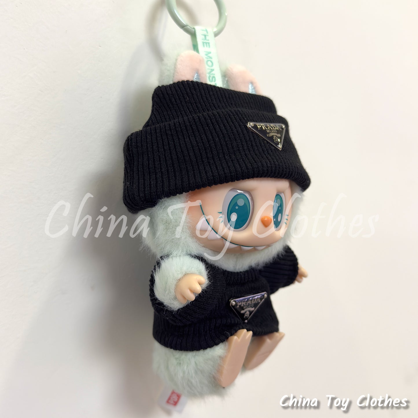 LABUBU 17cm Les Monstres Peluche Poupée Vêtements Beau Mec Style Manga 4 articles dans un costume PAS DE JOUET