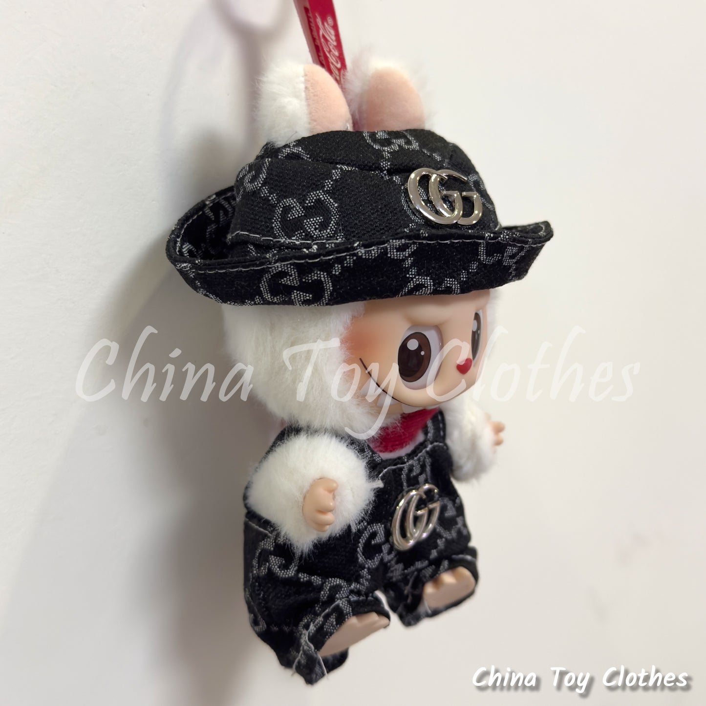LABUBU 17cm Les Monstres Peluche Poupée Vêtements Beau Mec Style Manga 4 articles dans un costume PAS DE JOUET