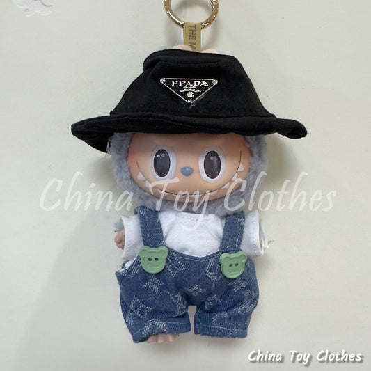 LABUBU 17cm Les Monstres Peluche Poupée Vêtements Beau Mec Style Manga 4 articles dans un costume PAS DE JOUET