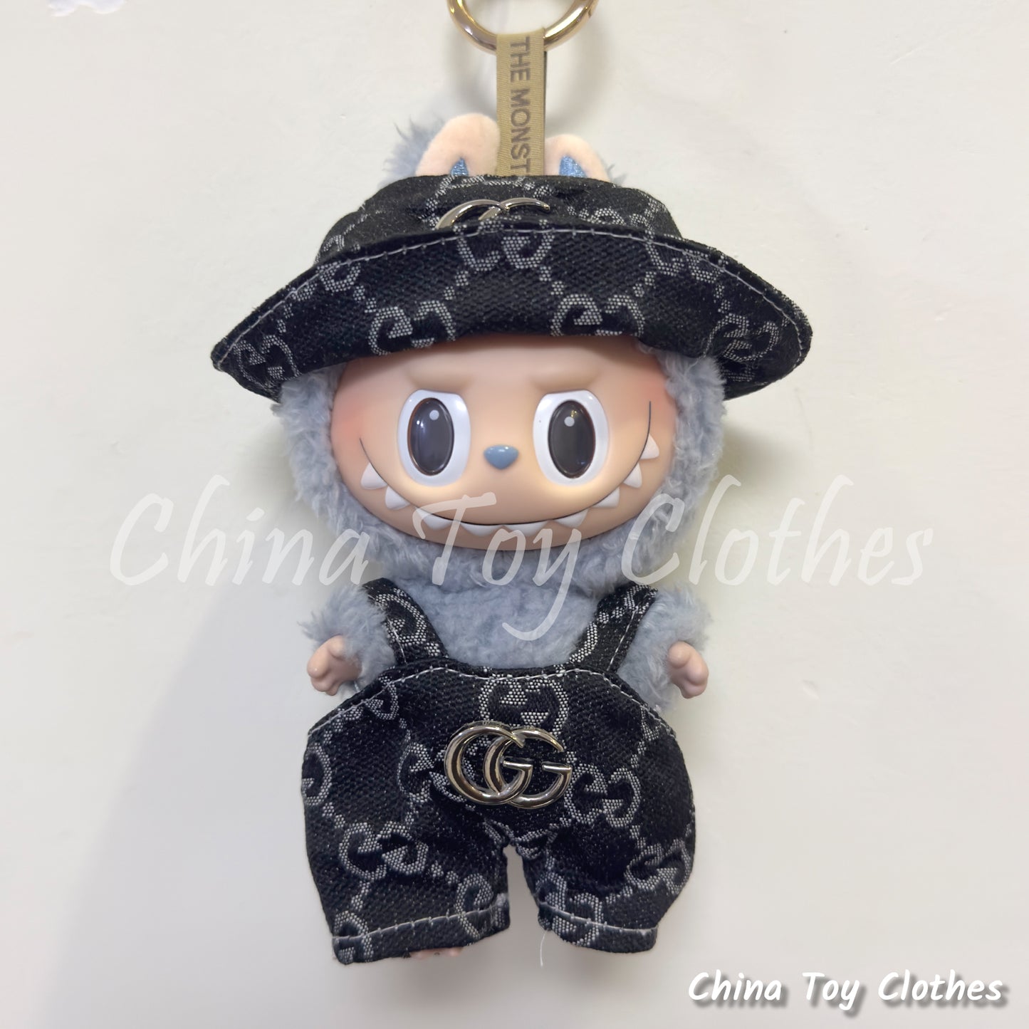 LABUBU 17cm Les Monstres Peluche Poupée Vêtements Beau Mec Style Manga 4 articles dans un costume PAS DE JOUET