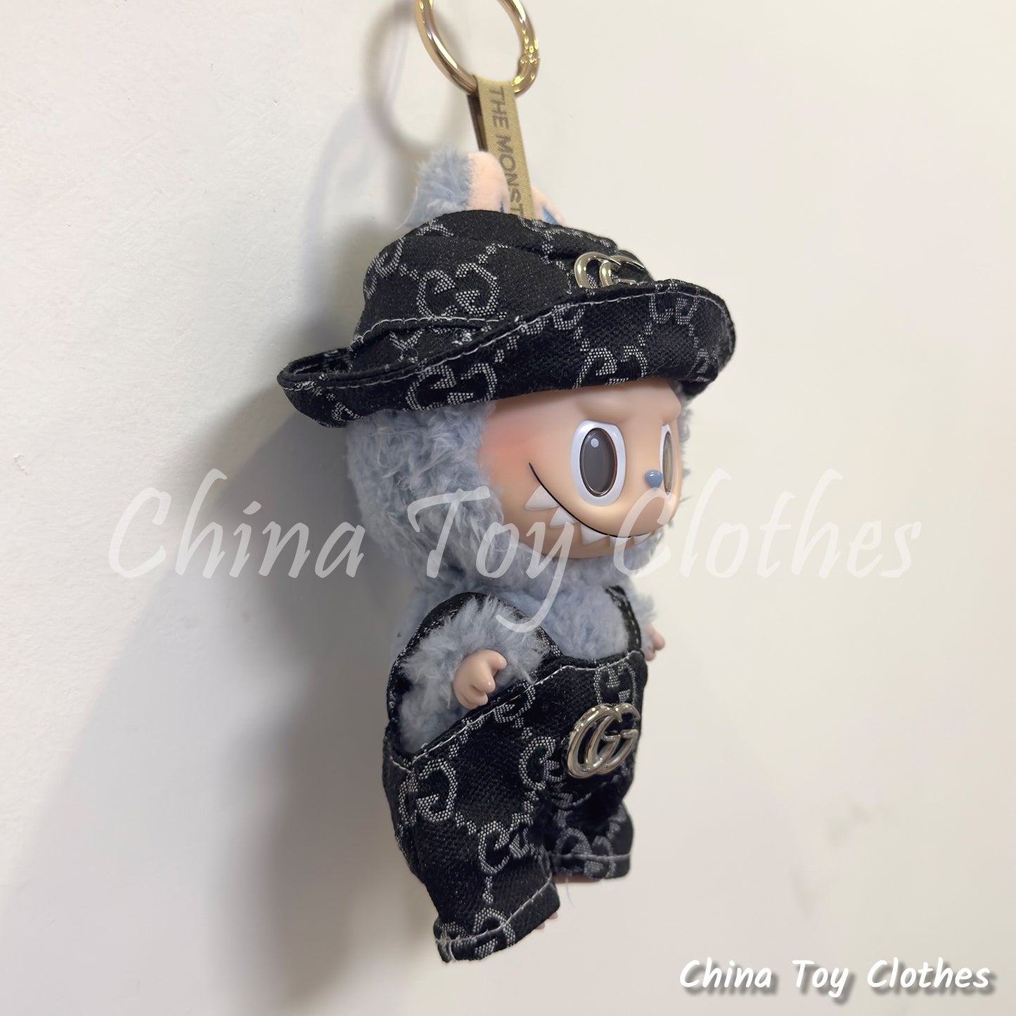LABUBU 17cm Les Monstres Peluche Poupée Vêtements Beau Mec Style Manga 4 articles dans un costume PAS DE JOUET
