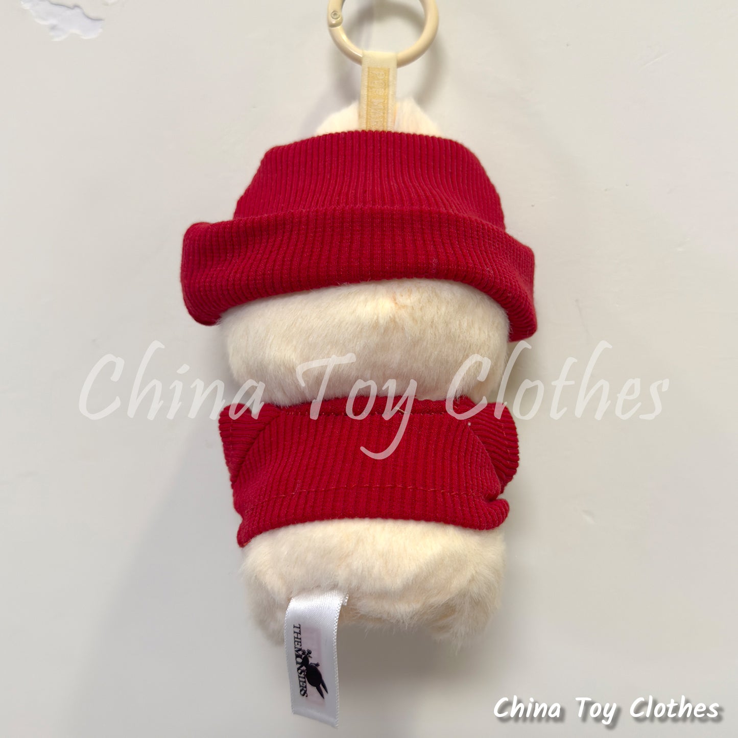 LABUBU 17cm 怪獸毛絨公仔衣帥哥漫畫風格 4 件套無玩具
